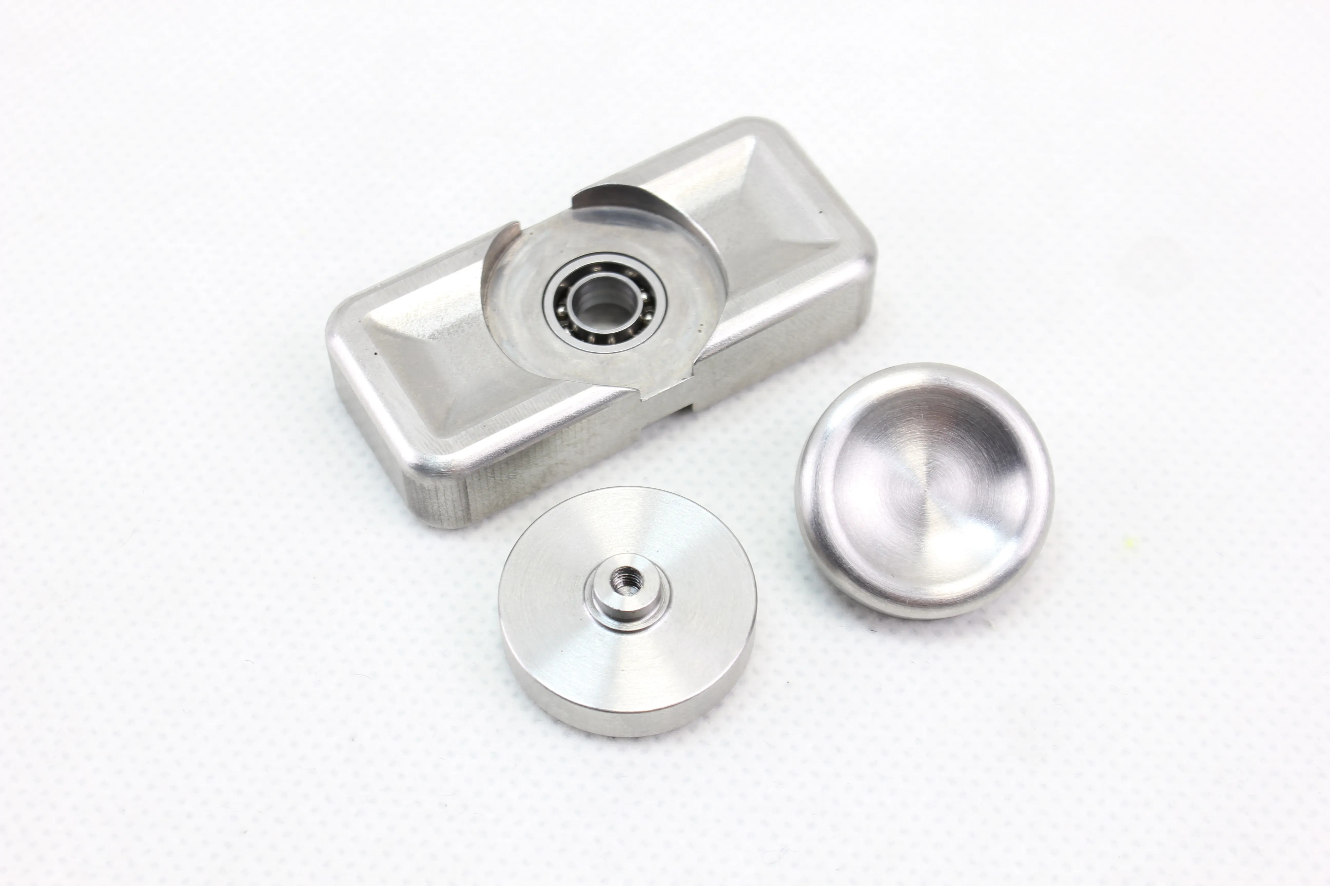 Custom Tungsten Alloy Fidget Spinner | Non-Magnetic High Density EDC Stress Relief Toy
